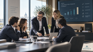 momen directeur financier transition fusion carve out