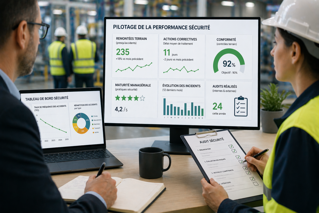 suivi de kpi performance sécurité momen management de transition